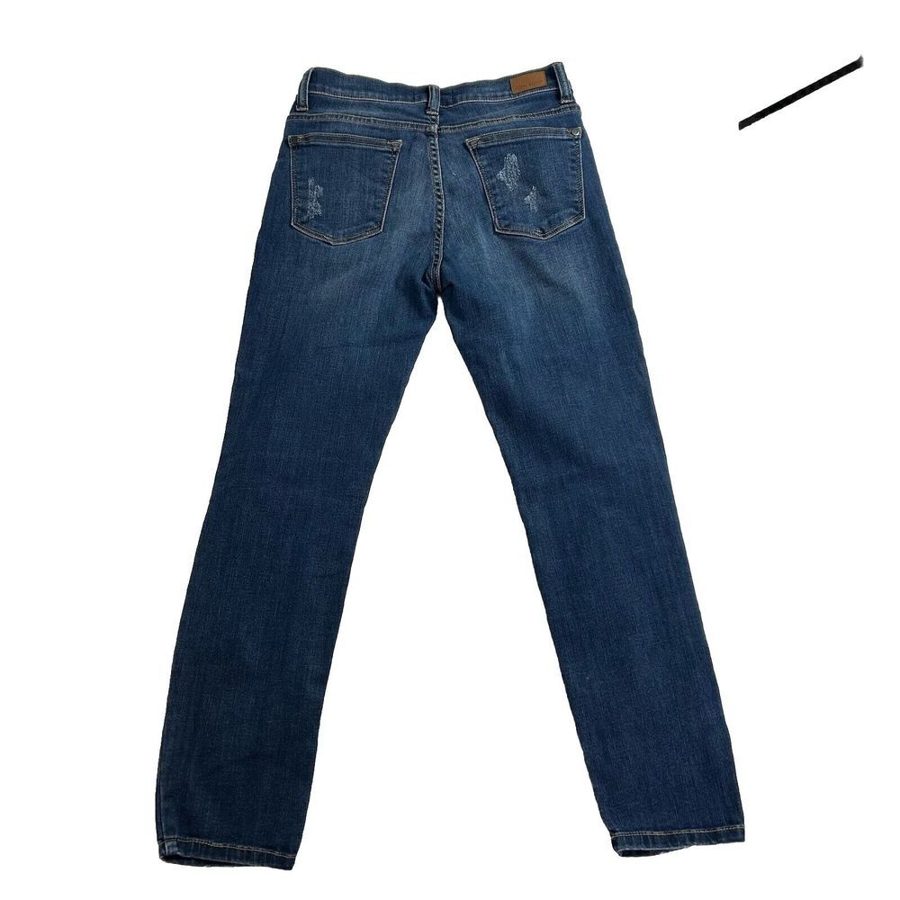 Judy Blue Jeans Women's 7 / 28 Relaxed Fit Mid Rise Distressed Stretch JB8289DK - Picture 2 of 10